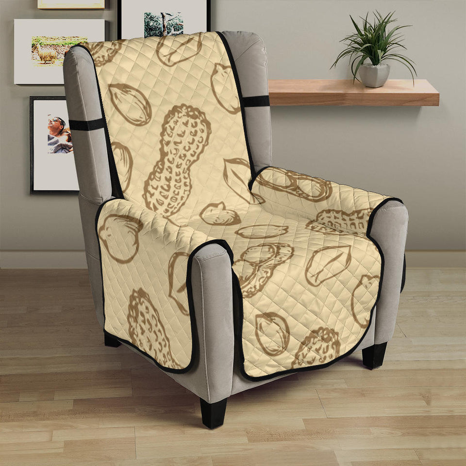 hand drawn peanuts pattern Chair Cover Protector