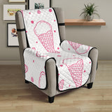 Hand drawn ice cream pattern Chair Cover Protector