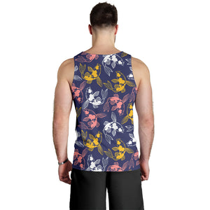 Koi Fish Carp Fish pattern Men Tank Top