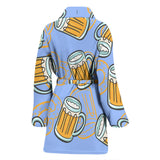 Beer Pattern Women'S Bathrobe