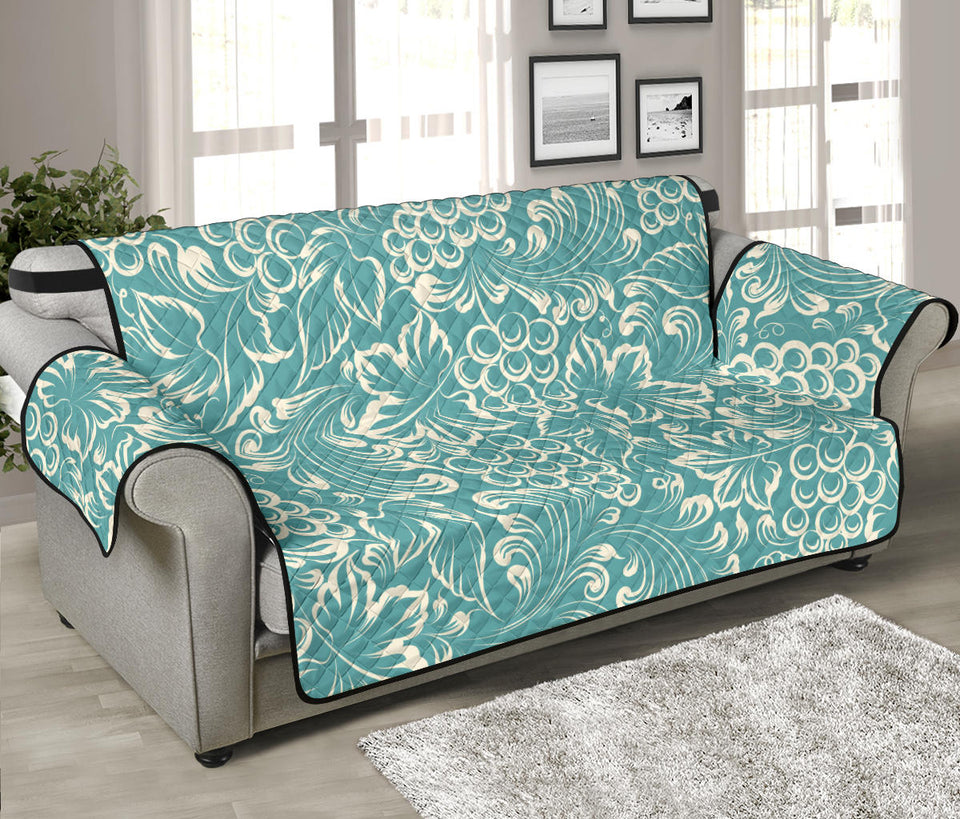 Classic Hand drawn Grape pattern Sofa Cover Protector
