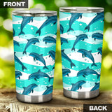 Dolphin Sea Pattern Tumbler