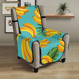 Banana Palm Leaves pattern background Chair Cover Protector