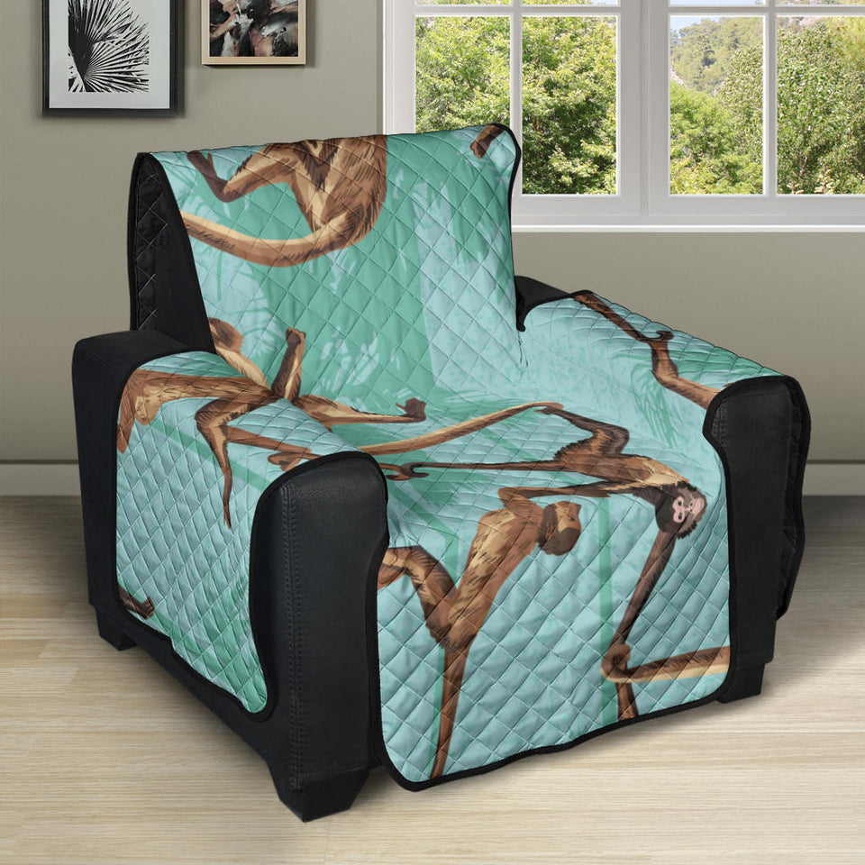 Monkey Palm tree background Recliner Cover Protector