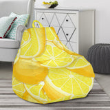Lemon Pattern Bean Bag Cover