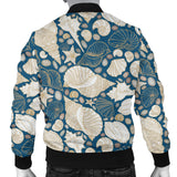 Shell Polynesian Tribal Design Pattern Men'S Bomber Jacket