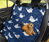 Cute White Baby Sea Lion Seal Pattern Dog Car Seat Covers