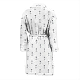 Engine Piston Background Pattern Print Design 01 Men's Bathrobe
