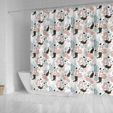 Cute Mermaid Pattern Shower Curtain Fulfilled In US