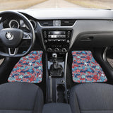 Hand Drawn Colorful Starfish Front Car Mats