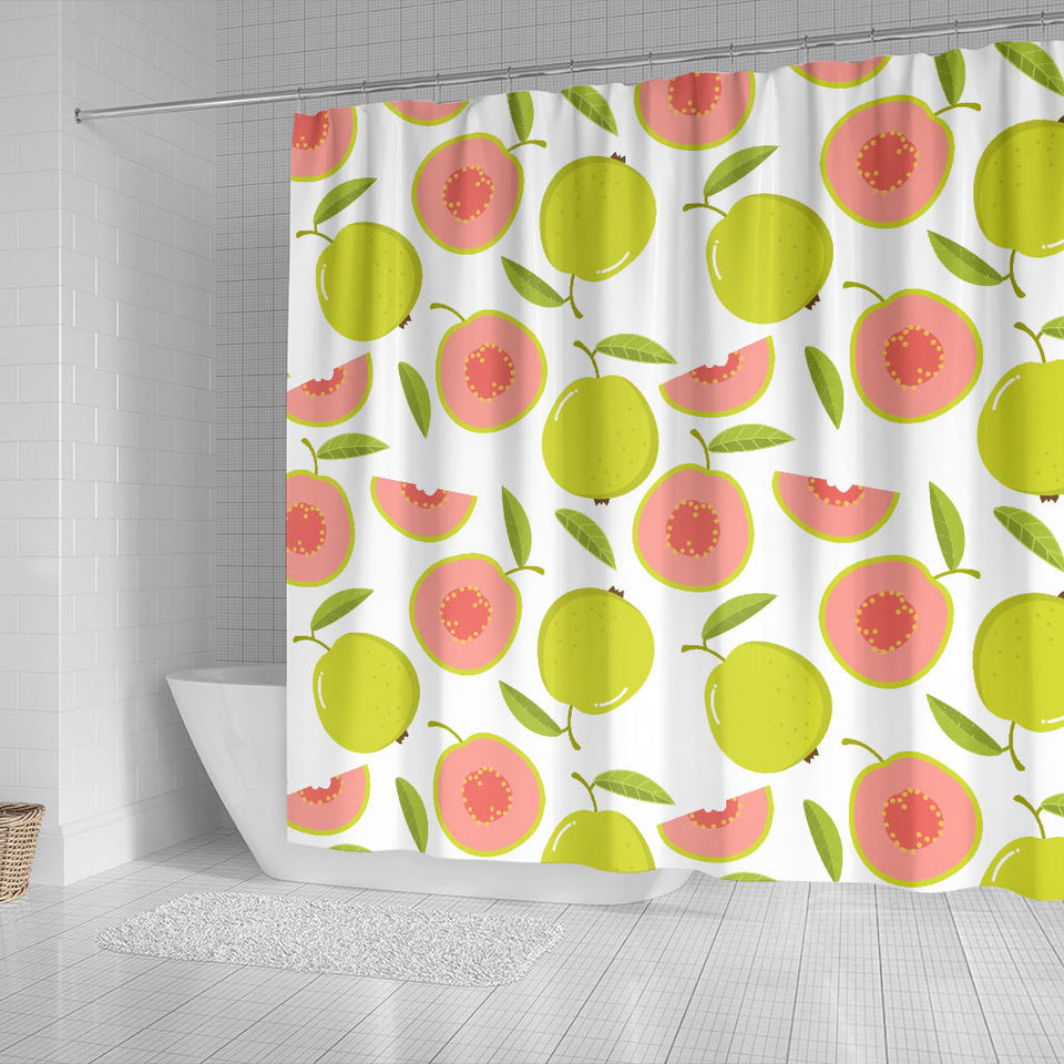 Guava Pattern Shower Curtain Fulfilled In US
