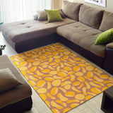 Potato Chips Pattern Print Design 01 Area Rug