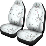 Cute Goat Design Pattern Universal Fit Car Seat Covers