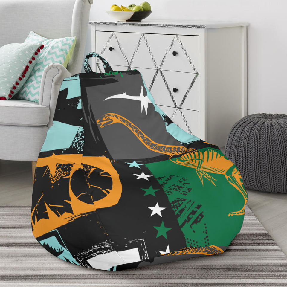Dinosaurs Print Pattern Bean Bag Cover