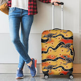 Kangaroo Australian Aboriginal Art Pattern Cabin Suitcases Luggages