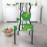 Cool Broccoli Pattern Dining Chair Slipcover