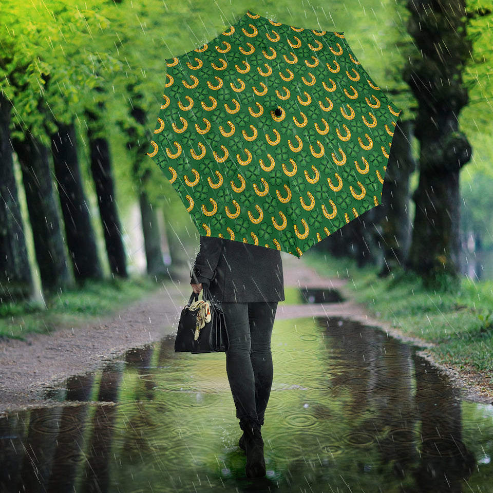 Horseshoes Pattern Print Design 05 Umbrella