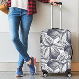 Guava Tropical Hand Drawn Pattern Cabin Suitcases Luggages