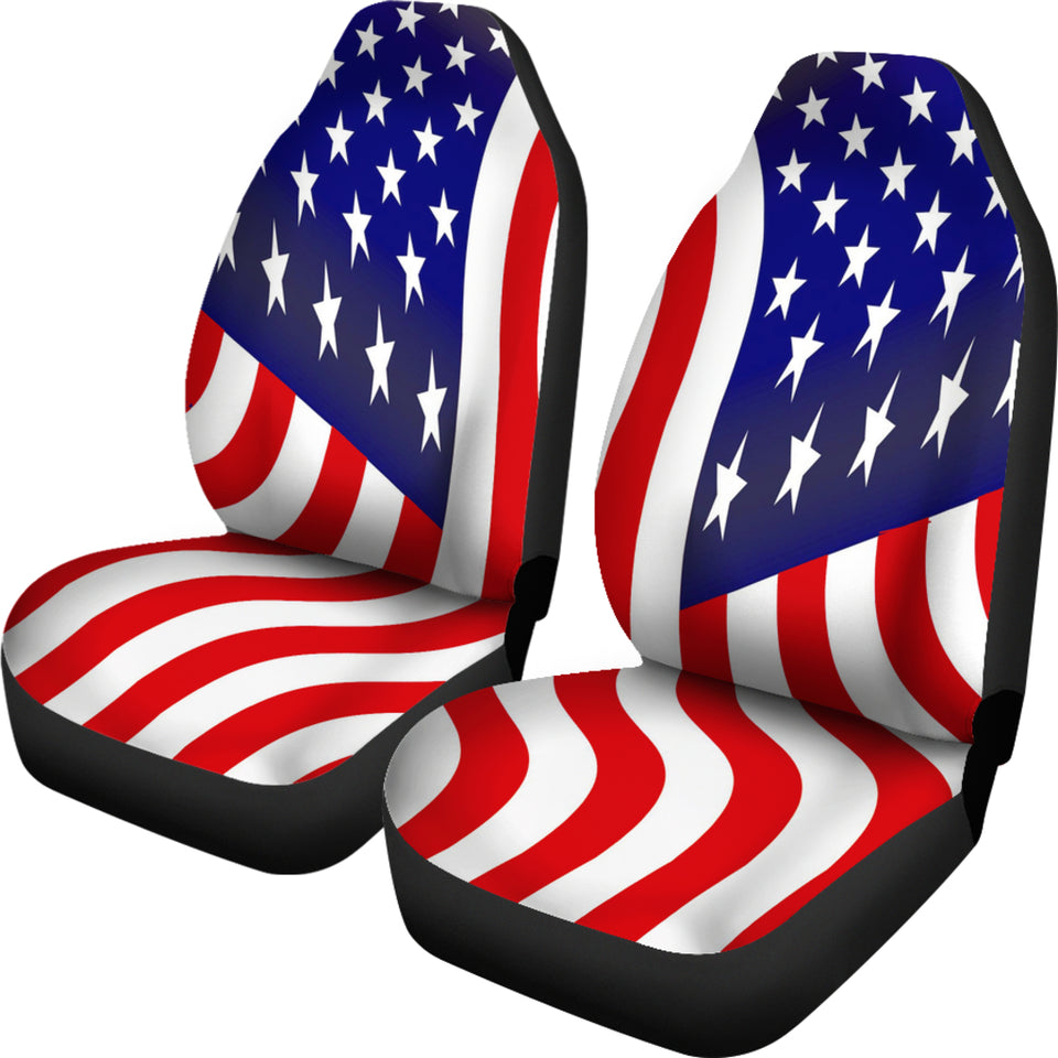 Usa Flag Car Seat Covers