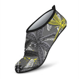 Hand Drawn Dragonfly Pattern Aqua Shoes