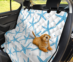 Watercolor Starfish Pattern Dog Car Seat Covers