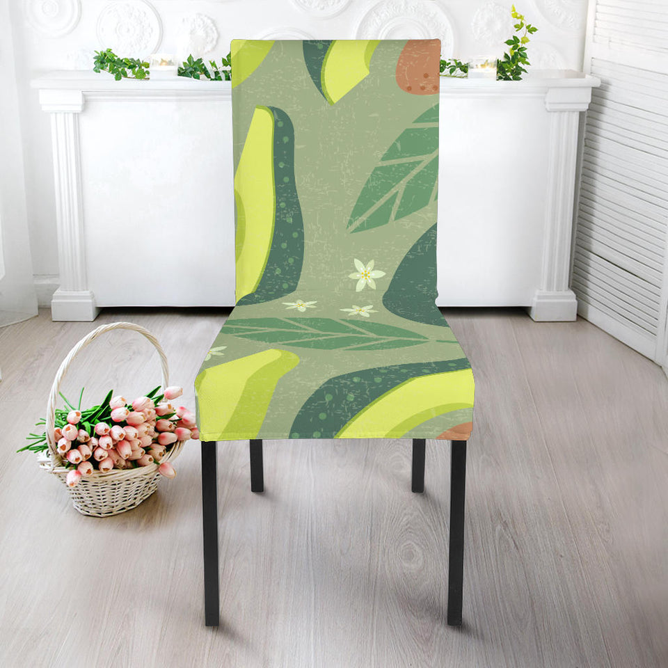 Avocado Pattern Dining Chair Slipcover