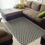 Coffee Bean Abstract Modern Pattern Area Rug