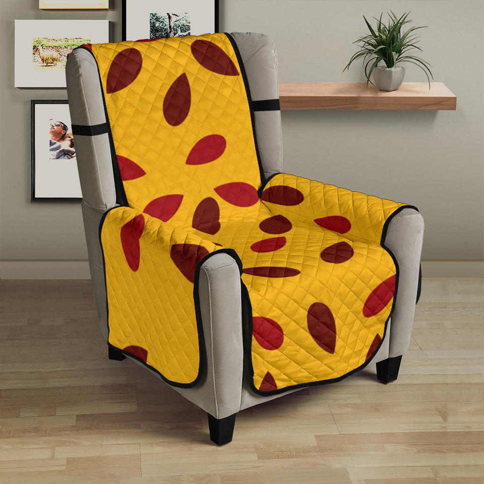 Passion fruit texture Chair Cover Protector