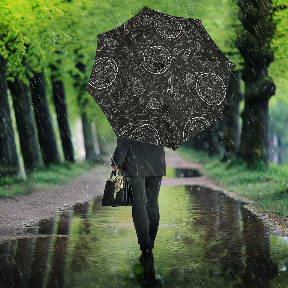 Pizza Pattern  Umbrella