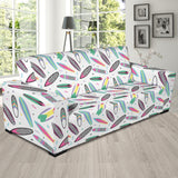 Surfboard Pattern Print Design 04  Sofa Slipcover