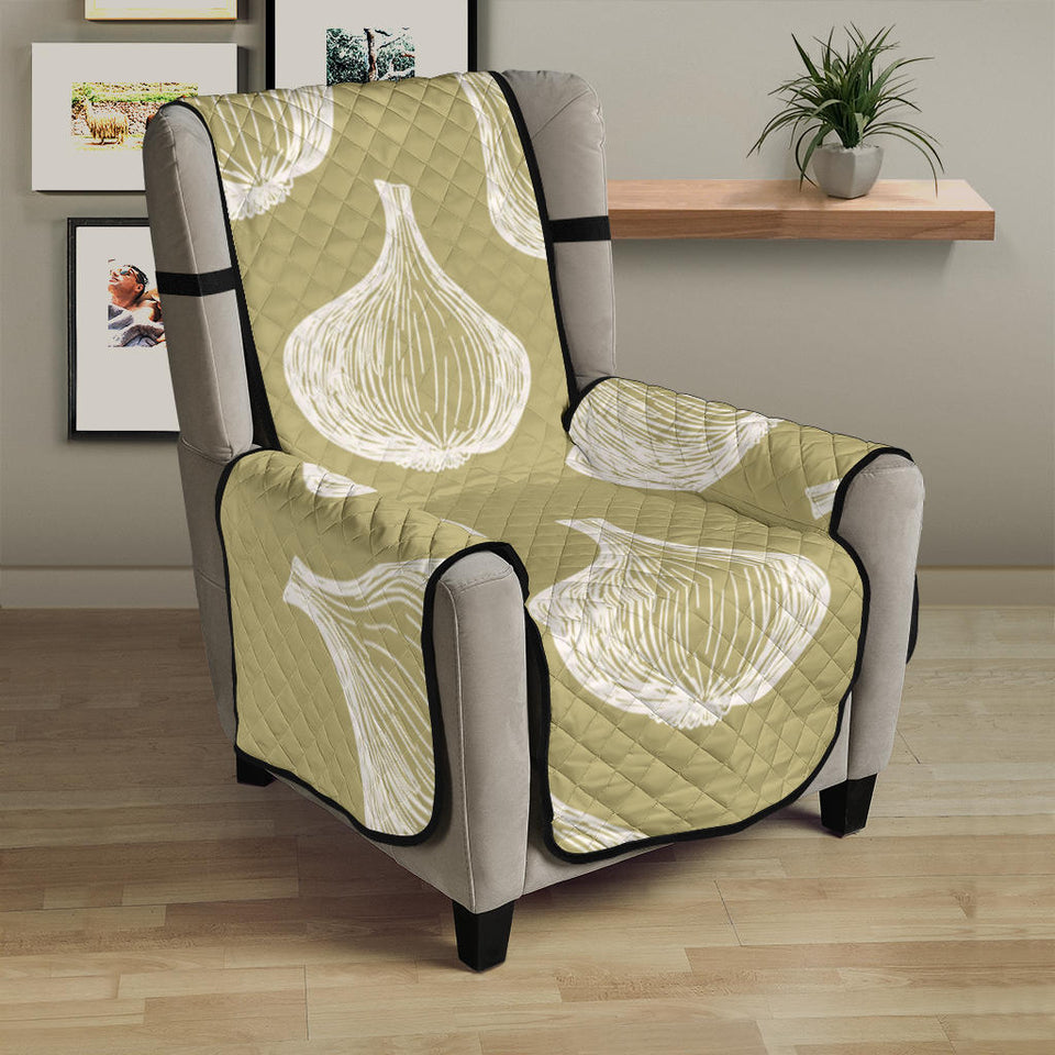 Garlic design pattern Chair Cover Protector
