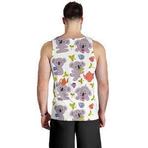 Cute koalas teapots tea Men Tank Top