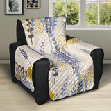 Lavender modern pattern blackground Recliner Cover Protector
