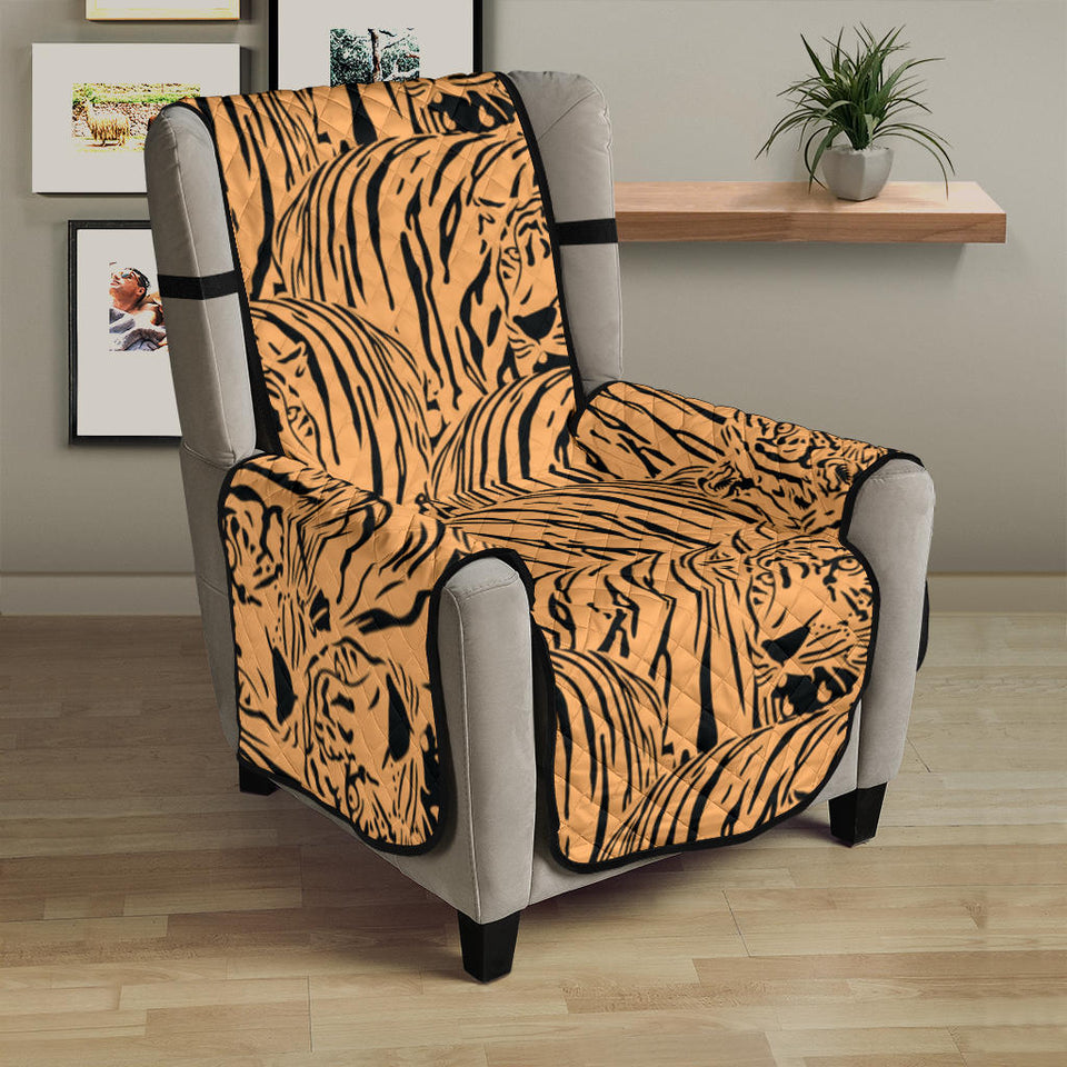 Bengal tigers pattern Chair Cover Protector