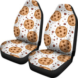 Chocolate Chip Cookie Pattern Universal Fit Car Seat Covers
