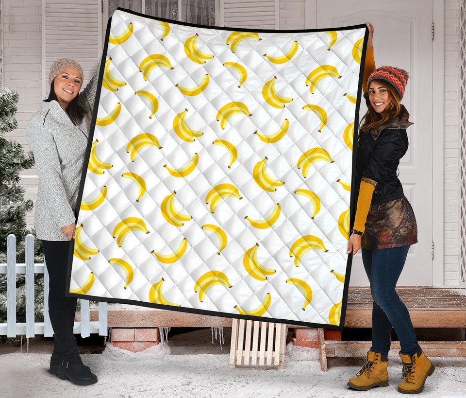 Banana Pattern Premium Quilt
