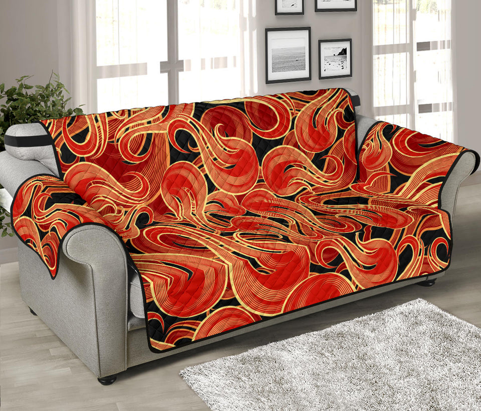 Fire flame pattern Sofa Cover Protector