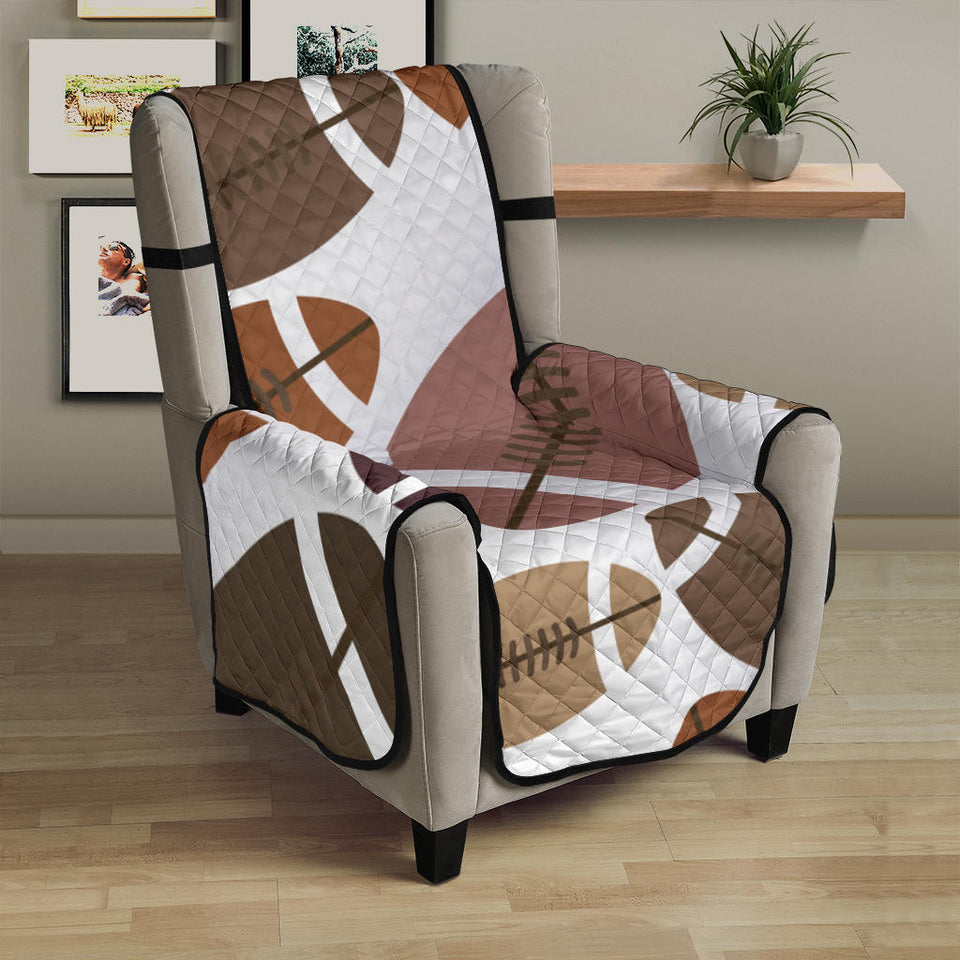 American football ball pattern Chair Cover Protector