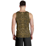 Snake skin pattern Men Tank Top