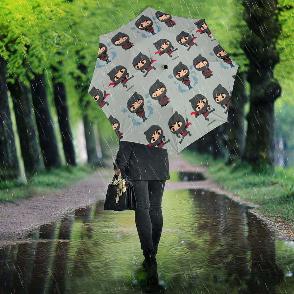 Cute Ninja Pattern Umbrella