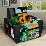 dinosaurs print pattern Recliner Cover Protector