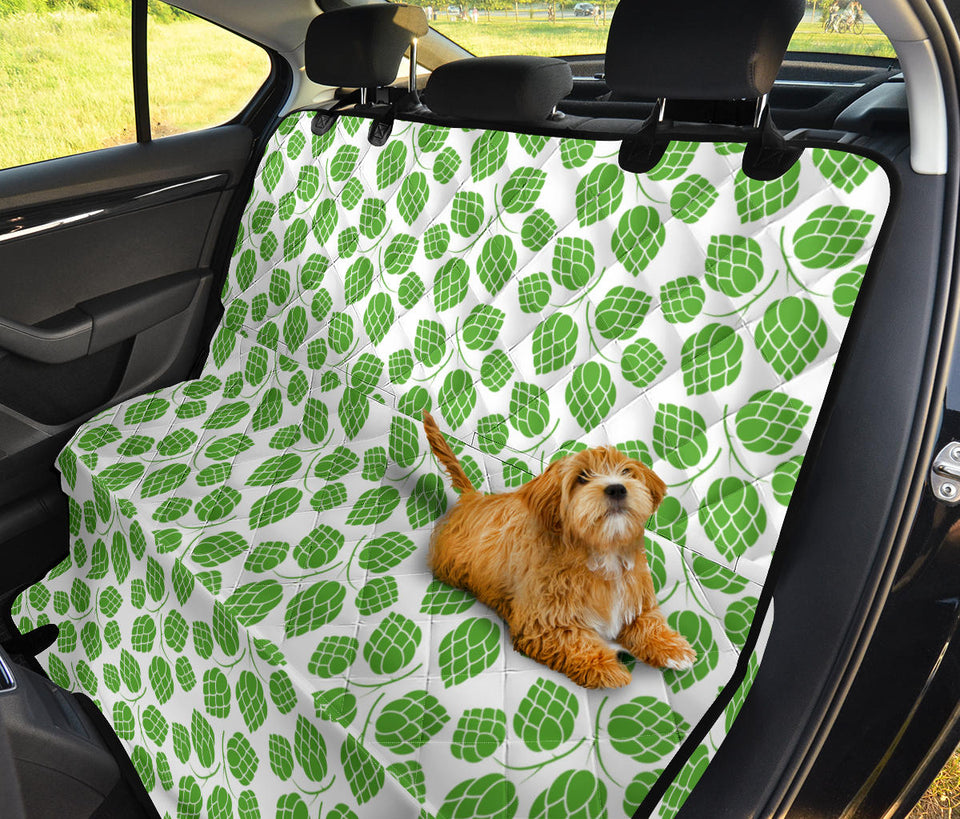 Hop Pattern Background Dog Car Seat Covers