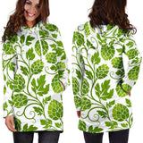 Hop Design Pattern Women'S Hoodie Dress