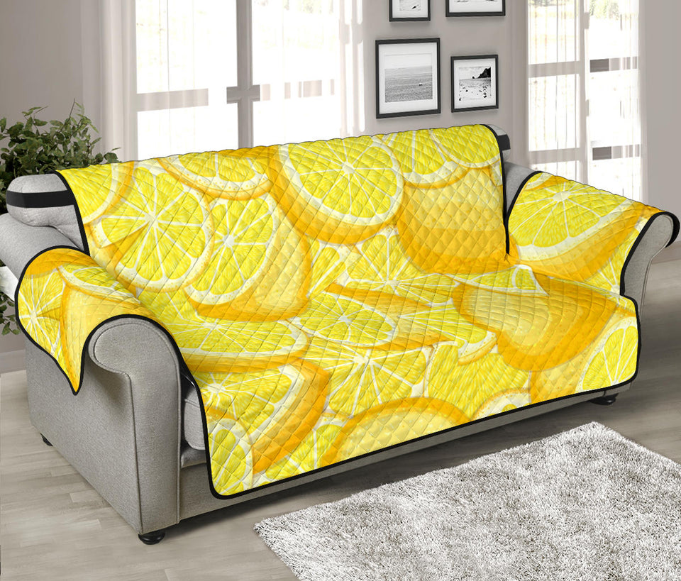 lemon pattern Sofa Cover Protector