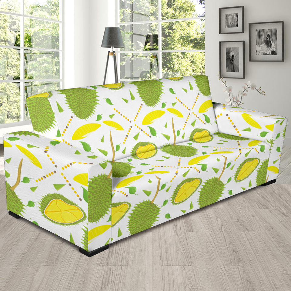 Durian Pattern Background Sofa Slipcover