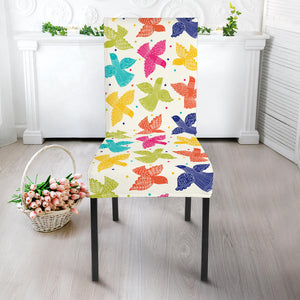 Pigeon Pattern Print Design 01 Dining Chair Slipcover