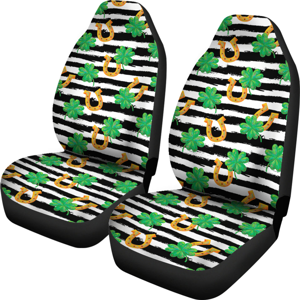 Horseshoes Pattern Print Design 01 Universal Fit Car Seat Covers
