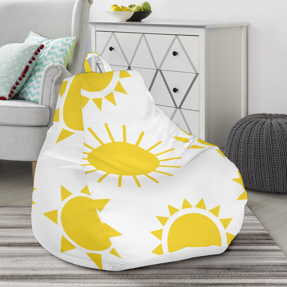 Sun Pattern Bean Bag Cover