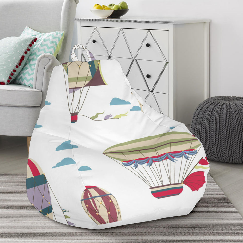 Hot Air Balloon Pattern Bean Bag Cover