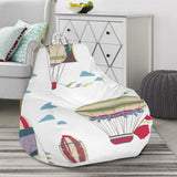 Hot Air Balloon Pattern Bean Bag Cover